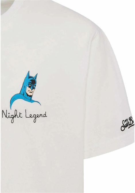 T-shirt con stampa SAINT BARTH | POT0002 PORTOFINO JR03769L BATMAN NON DORMO 01N EM